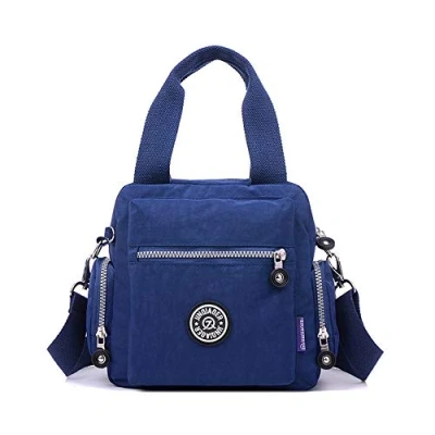 Image of Jinqiaoer Waterproof Nylon Handbag Shoulder Casual Women Satchel Bag Mummy Commuter