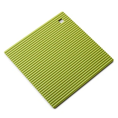 Image of Zeal Silicone Heat Resistant 18cm Trivet Mat Lime