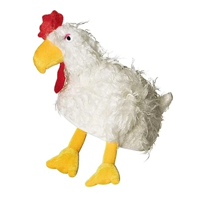 Image of Boland Adult Chicken Hat Fluffy Carnival Costume Accessory with Fun Head and Hanging Yellow Legs Perfect for Theme Parties, Group Costumes, Fancy Dress Events
