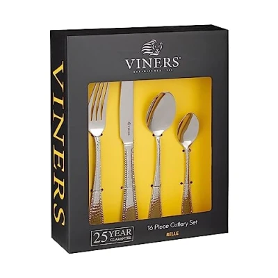 Image of Viners Belle 18/0 16 PCE Cutlery Set Giftbox