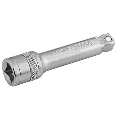 Image of Draper Satin Chrome Wobble Extension Bar, 3/8&quot; Sq. Dr., 75mm