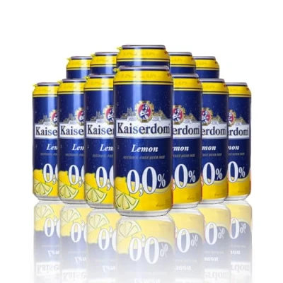Image of Kaiserdom Lemon Radler 0.0% German Low Alcohol 500ml Cans 12 Pack
