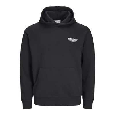 Image of Jack &amp; Jones Jjolive HOOD Hoodie, Men&#039;s, Size: 2XL, Black