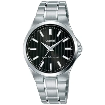 Image of Lorus Womens Analogue Quartz Watch with Stainless Steel Strap RG229PX9