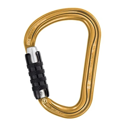 Image of Petzl, William, Carabiner Large Capacity Lightweight Asymmetrical, Air, Triact Lock, Unisex Adult