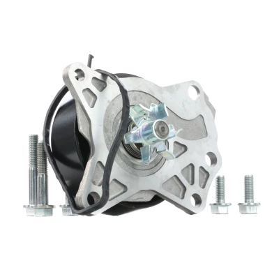 Image of 1610080003, 1610080007, 1610097234 Water pump SKF VKPC 91810 with gaskets/seals Metal for V ribbed belt use TOYOTA: Yaris II Hatchback, Aygo