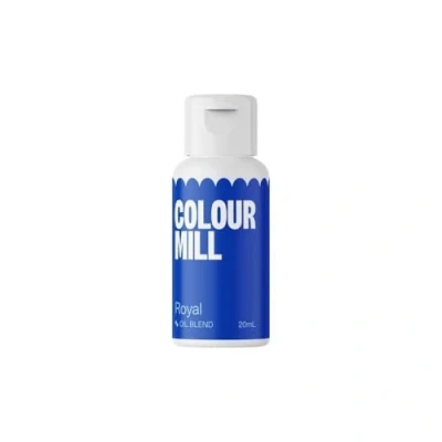 Image of Colour Mill Royal Blue Next Generation Oil Based Food Colouring for Baking, Decorating, Icing and Cooking Dye DIY Slime Crafts 20 ml