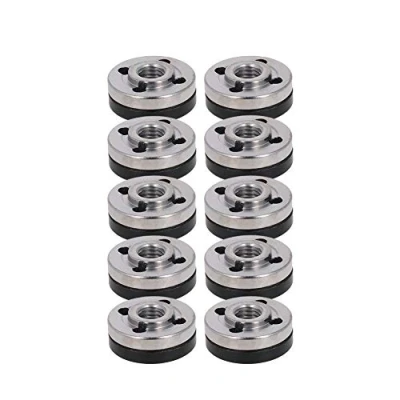 Image of Utoolmart Angle Grinder Flange Electrical Inner Outer Nut Spare Parts for Makita 9523 10pcs