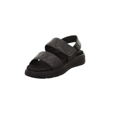 Image of Legero Women&#039;s Sunwalker Sandal, Black 0100, 7 UK