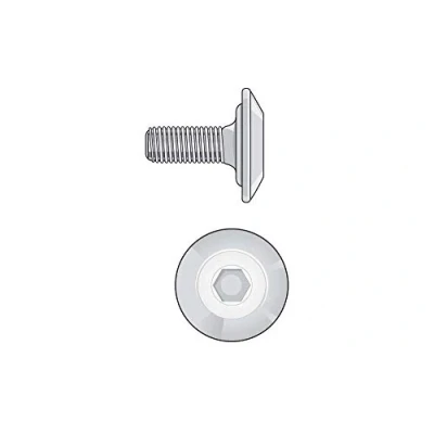 Image of Raleigh RMB497 Replacement M8 x 19mm Bolts for BMX Cranks (10 Pack)