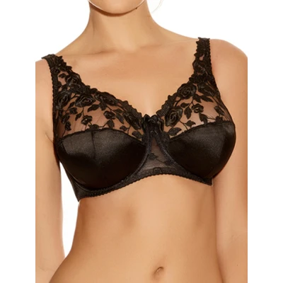 Image of Fantasie Belle Women&#039;s Shapewear Bra (Pack of 1), 90E, Nylon/Polyamide,Polyester Black