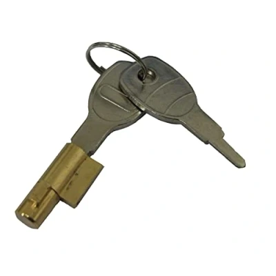 Image of leisure MART Hitch Coupling Lock and Key Suitable for Trailers with Pressed Steel Couplings Such as Erde, Daxara, Maypole Others LMX689
