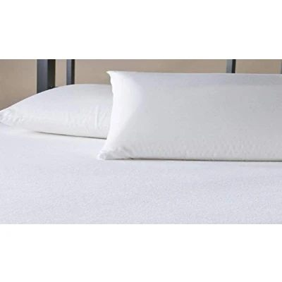 Image of Zipped Pillow Cases Protectors Pack of 2 Anti Bed Bug Dust Mite Hypo Allergenic Soft Smooth Touch