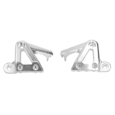 Image of Headlight Bracket, Pair of Bracket Mounting Holder Replacement for Hornet 900 CB900 919 CB400 VTEC 1 2 3 4(Silver)
