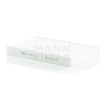 Image of 6447KK, 6479C2, 9635064380, 963608628006 Pollen Filter MANN CU 2940 Particulate 285mm 176mm 36mm CITROËN: C2 Hatchback, DS4 Hatchback