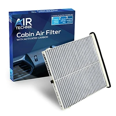 Image of AirTechnik CF11811 Cabin Air Filter w/Activated Carbon Fits Mazda 3 2014 2018, 6 2021, CX 5 2023 KD45 61 J6X