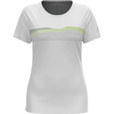 Image of Odlo Women Short Sleeve Shirt F DRY RIDGELINE, white, L