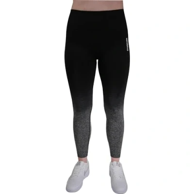 Image of GYMSHARK Adapt Ombre Seamless Womens Long Training Tights Black S