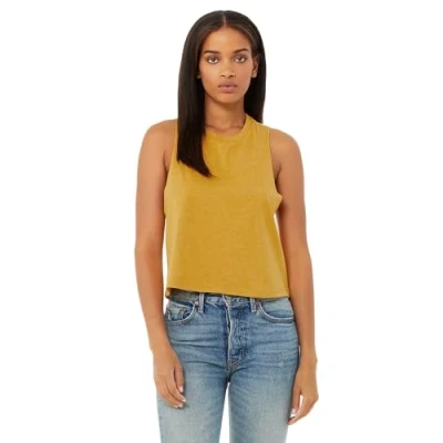 Image of BELLA + CANVAS Heather Mustard 6282 M