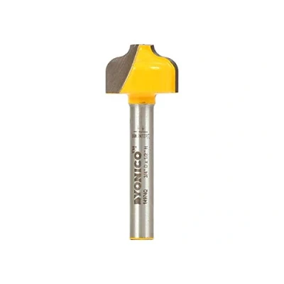 Image of Yonico 14974q Ogee Groove Router Bit, Cutting Diameter: 3/4&quot;, Height: 1/2&quot; 1/4&quot; Shank