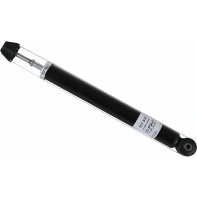 Image of 4853052E20, 4853080438 Shock Absorber SACHS 317 510 Gas Pressure Twin Tube Telescopic Top pin, Bottom eye TOYOTA: Yaris III Hatchback