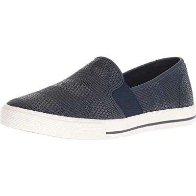 Image of Lauren by Ralph Women&#039;s Jinny Sneaker, Navy, 7 UK