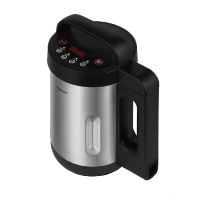 Image of Innoteck Kitchen Pro 1.6L Soup Maker with Stainless Steel Jug Ideal for Smooth, chunky or Healthy Smoothie 4 Pre Set Functions Setting Digital Timer Display Auto Memory Function 1000W