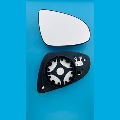 Image of Door Wing Mirror Glass Fits to TOYOTA AYGO(2014 ), VERSO(2014 ) With Base Right Hand Driver Side