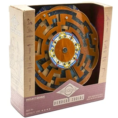 Image of Project Genius Inc. TG432 Brain Teaser, Brown