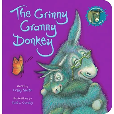 Image of The Grinny Granny Donkey: sensational best seller now in a cute board book edition!