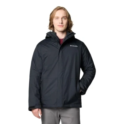 Image of Columbia Men&#039;s Point Park Interchange Jacket, Mountain Blue/Collegiate Navy, XXL