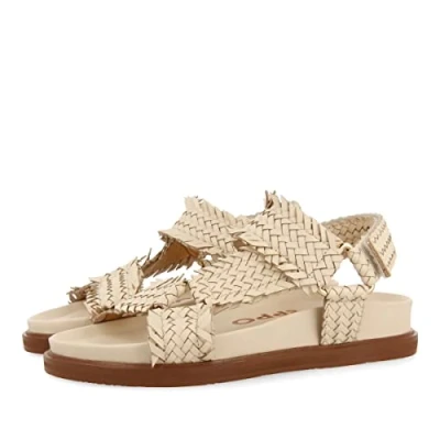 Image of GIOSEPPO Women&#039;s Lassance Sandal, Ivory, 4 UK