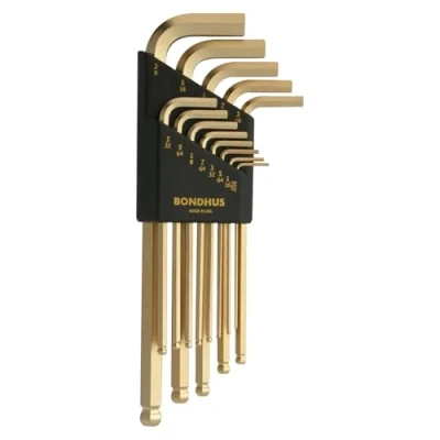 Image of Bondhus BLX13G GoldGuard Ballpoint L Wrench Set 37937