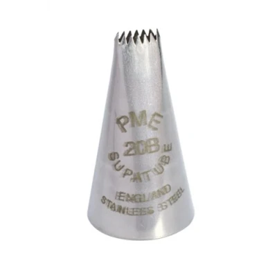 Image of PME Seamless Stainless Steel Medium Basketweave Supatube no. 20B