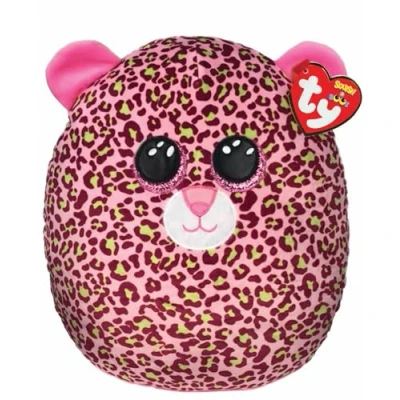 Image of Ty UK Ltd 39199 Lainey Squishaboo 14&quot; Leopard Squish A Boo 14, Multicoloured