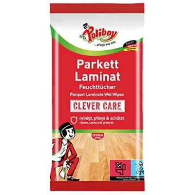 Image of Poliboy Parquet / Laminate Floor Wipes (490g)
