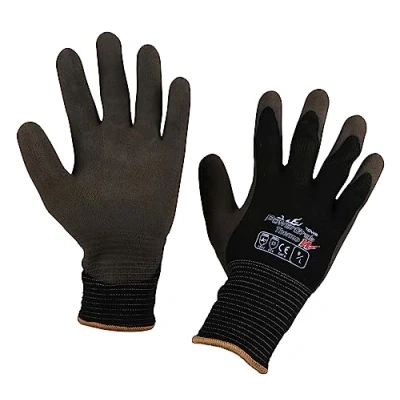 Image of Kerbl 297584 PowerGrab Thermal W Winter Glove, Latex with 2 layer Acrylic Lining, Size: 10, MultiColoured