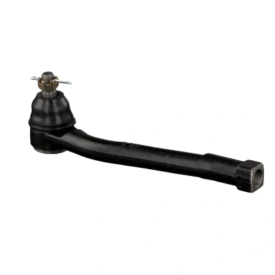 Image of 568204D000, 568204D001 Track rod end FEBI BILSTEIN 41896 Front Axle Left with crown nut KIA: CARNIVAL / GRAND 3, 2
