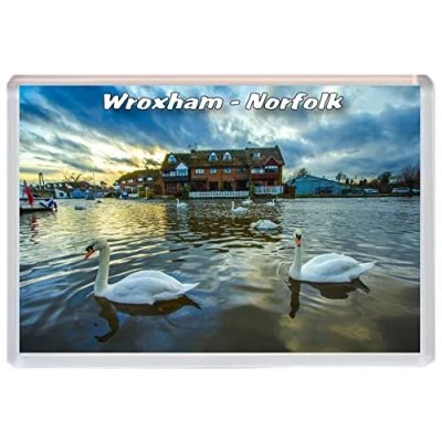 Image of Baked Bean Store Wroxham 96 x 67mm Jumbo Fridge Magnet/Magnets BBSFHM368