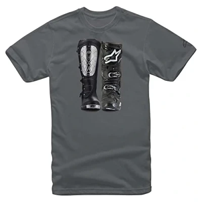 Image of Alpinestars, Victory Roots Men&#039;s Short Sleeve Shirt, Charcoal, XL,