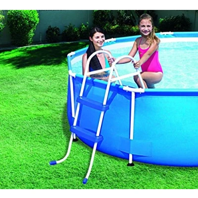 Image of Jilong 2 STEP POOL LADDER FOR ABOVE GROUND UP TO 33&quot;/84 cm SWIMMING WALL HEIGHT
