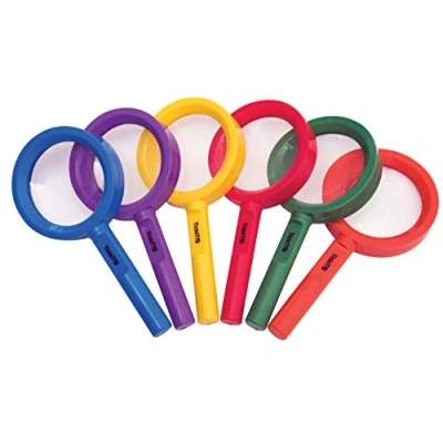 Image of TickiT 61096 Rainbow Magnifier, 80 mm Diameter (Pack of 6)