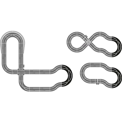 Image of Scalextric Racing Curves Track Accessory Pack