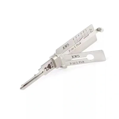 Image of RLOKK Home Door Civil 2 in 1 Lock Pick and Decoder Tool, Picking Key Reader, Professional Locksmith Tool (KW5)