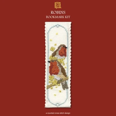 Image of Textile Heritage Collection Cross Stitch Bookmark Kit Robins