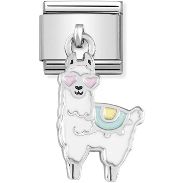 Image of Nomination Llama Hanging Charm