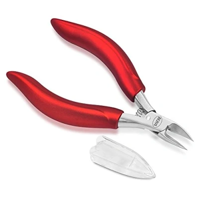 Image of BEZOX Toe Nail Clippers Trimmer for Thick or Heavy Duty Nipper Fungus Ingrown Fingernail Clipper with Soft Grip and Metal Gift Boxes Visit the Store