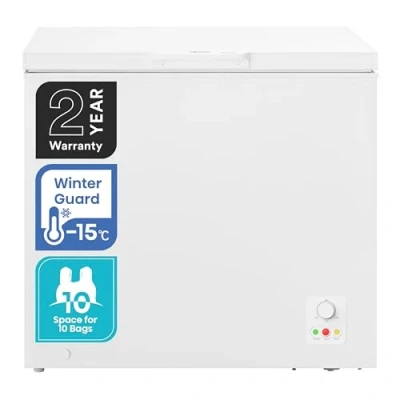 Image of Hisense FC252D4BW1, 198L, Freestanding Chest Freezer, 4 Star Freezer Rating, F Rated in White