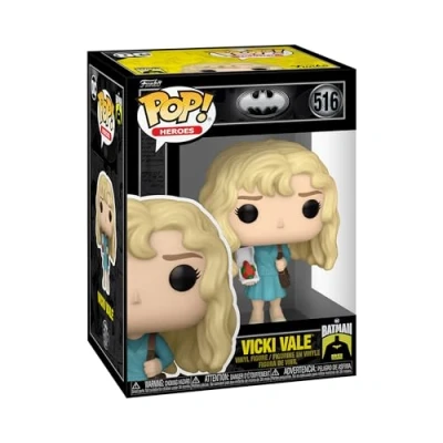 Image of Funko Pop! Movies: BM 85th Vicki Vale Batman 1989 Collectable Vinyl Figure Gift Idea Official Merchandise Toys for Kids &amp; Adults Movies Fans Model Collectors and Display