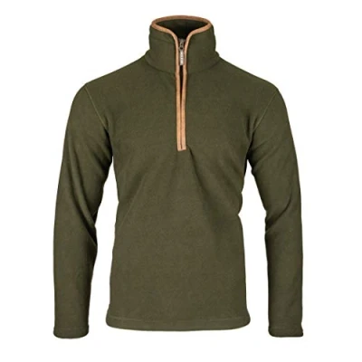Image of JACK PYKE Countryman Long Sleeve Thermal Fleece Pullover Dark Olive Large